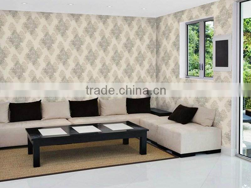 big flower pvc wallpaper