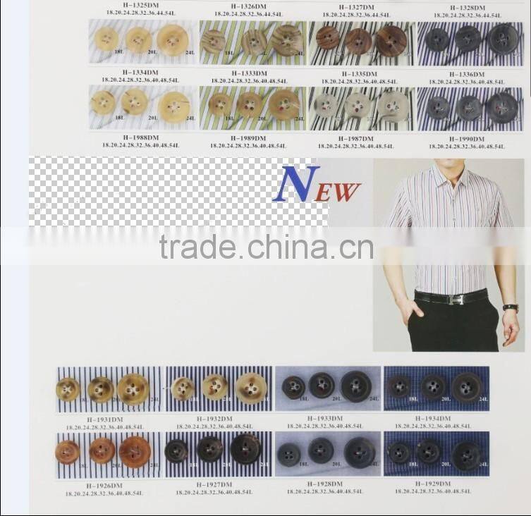 High quality 4-holes matt shirts button