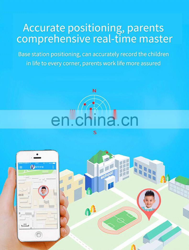 Hot Sale Temperature Mobile Phones SOS Call Smart Watch Kids Lbs Gps & Tracking Smartwatches Wearable Devices