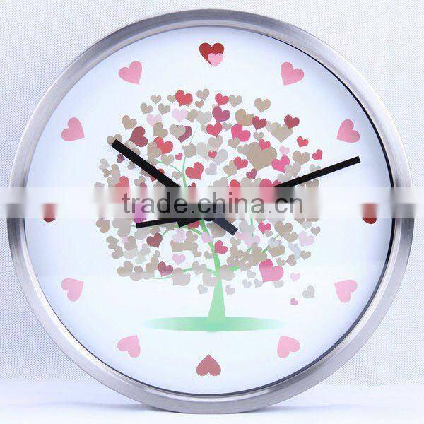 Big size plastic wall clock