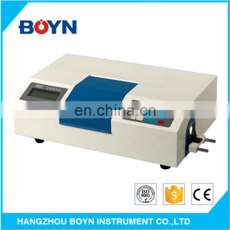 WSF Spectroscopical Color Photometer with 2nm Accuracy