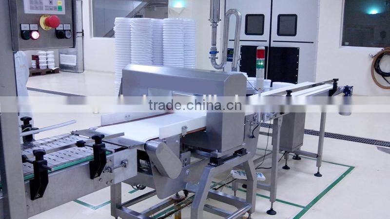 High sensitivity food industry food grade conveyor belt metal detector for sale