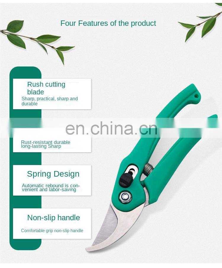 Professional steel pruner gardening hand pruning shears scissors for flowers/garden tree