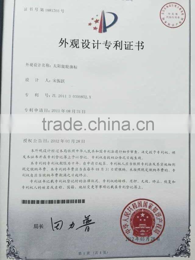 Original design solar road delineator post guardrail for traffic safety