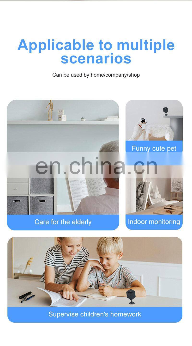 AS02 Mini Camera Hid den Camera 1080P HD Security Remote Control Night Vision Wifi Camera