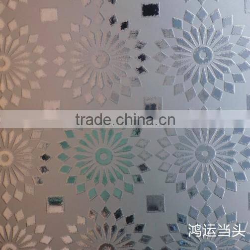 decorative tempered glass decorative wall paneling for building