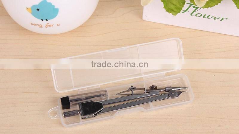 Metal compasses Set drawing instruments Silver color apply to school and office custom as client's requirements factory made