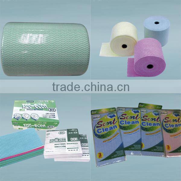 spunlace nonwoven dish cleaning towel