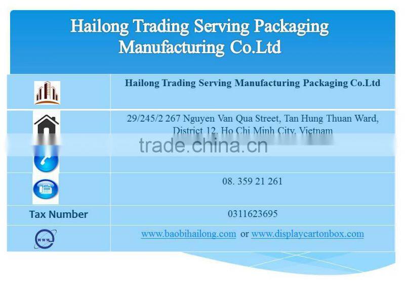 Cashew nuts duplex paper box