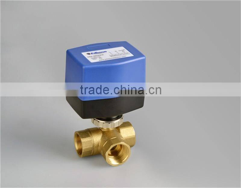 Factory Price 220VAC Motorized Mini Ball Valves in Small Size