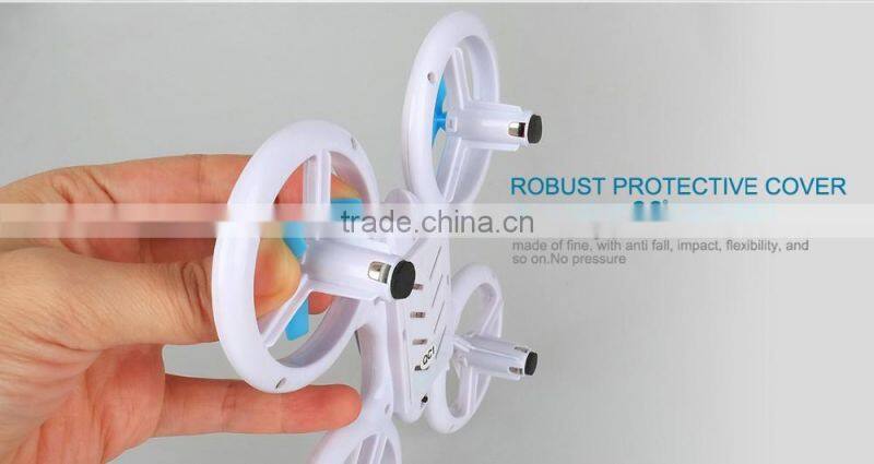 minitudou 2.4G 4CH rc quadcopter with round strobe light UFO rtf 398