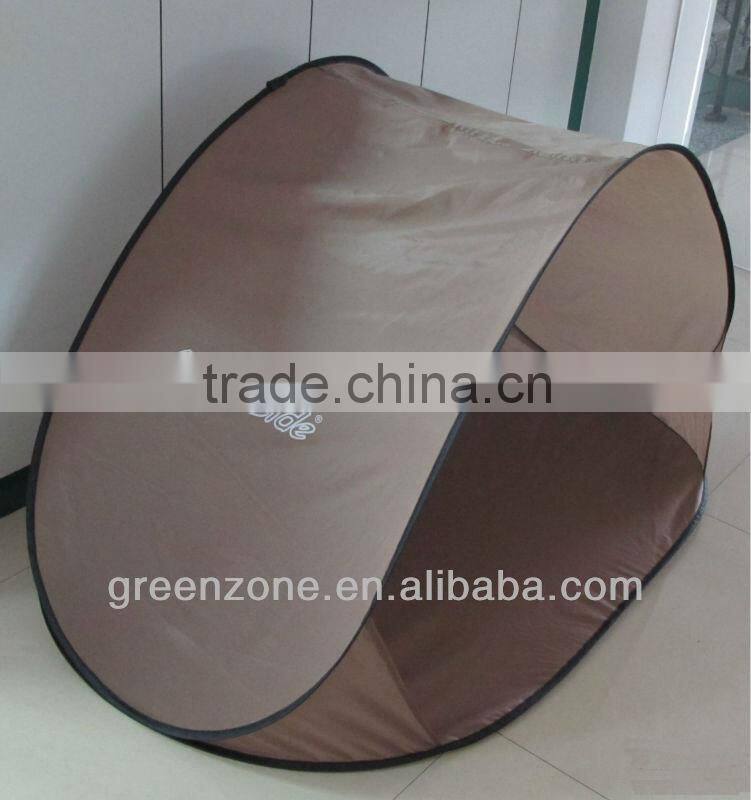 Pop Up Beach Tent--steel wire easy twist tent quick erecting tents