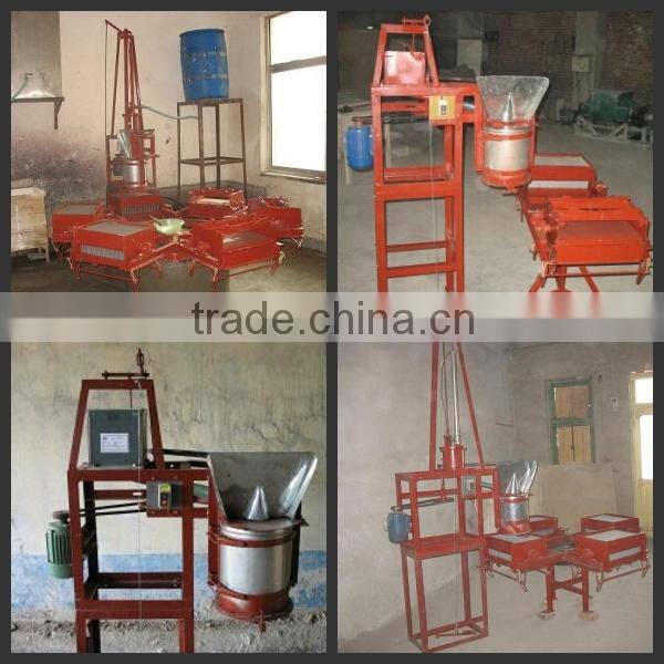 Small chalk moulder machine to make chalk