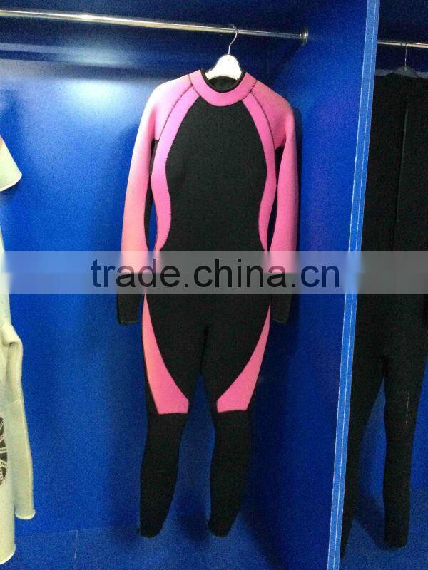 Women diving surfing wetsuit customization for lady
