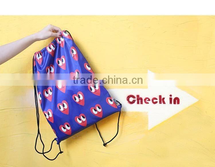 Cotton canvas drawstring bag cotton string bag small cotton bag