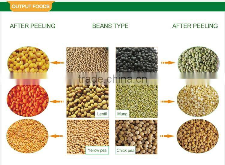 2016 FZ-B new multifunctional corn wheat split chickpeas mung beans lentil peeling machine for sale