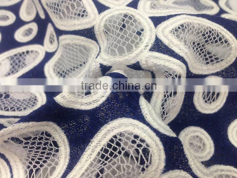 Hot sale burn out fabric printed warp fabric