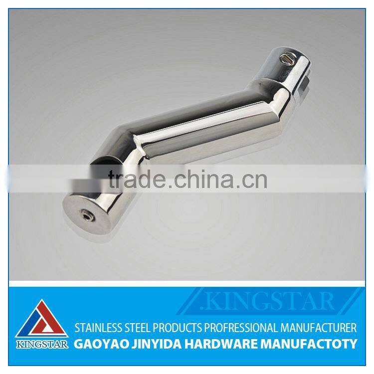 china supplier price high quailty SS SUS304 glass pipe connectors
