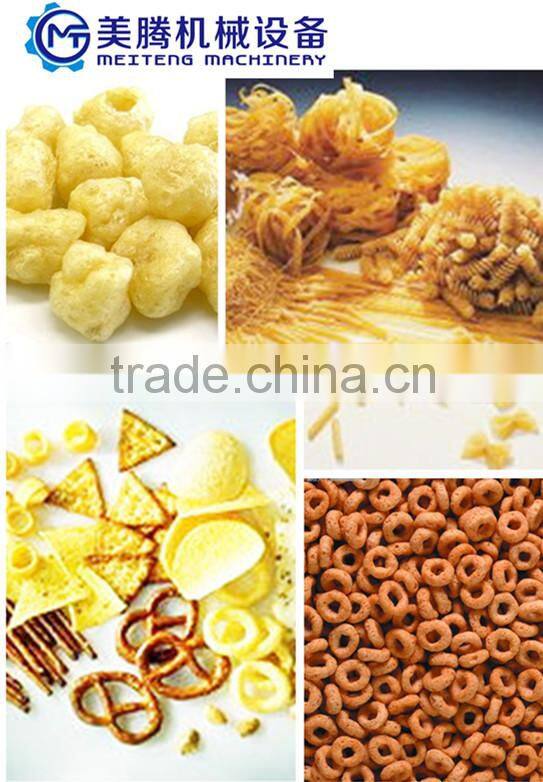 new fried wheat flour snacks making machinery/processing line/fried flour snacks production line