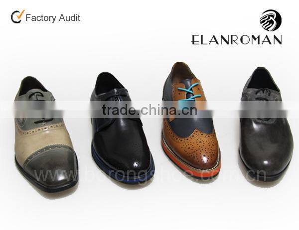 Hot-sales cow suede leather shoes men