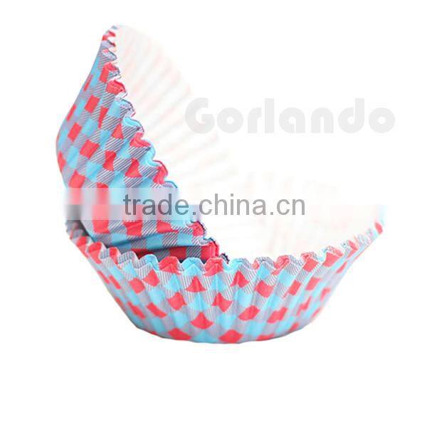 D.50xH.35mm 2C printing paper baking cake cases