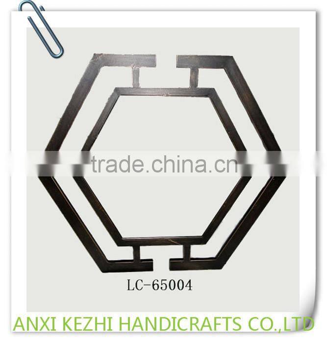 LC-65004 Metal Framed Shape and Wall Usage Decorative Mirror