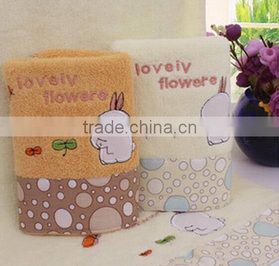 Microfiber/cotton printed kitchen tea towel