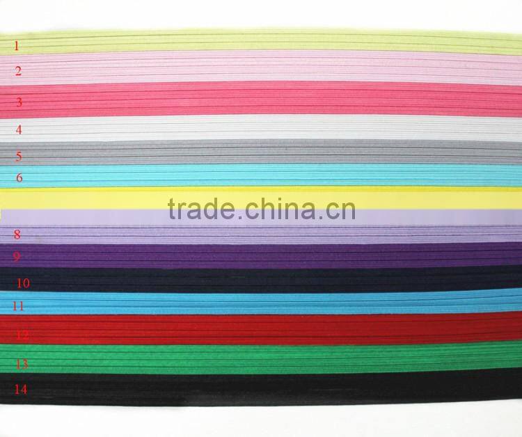 Colorful 3/4 Lace Frilly Elastic Headband For Hair Decoration