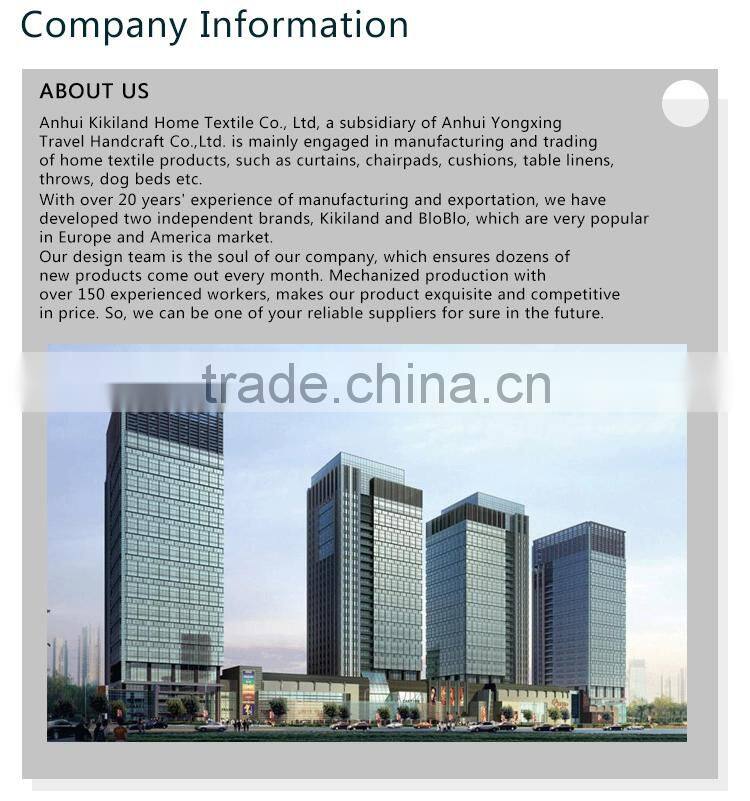 Plush linen fabric painting designs cushion cover