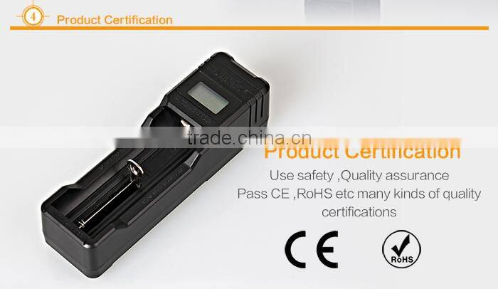 2015 New Product Lithium Battery Charger With USB Plug