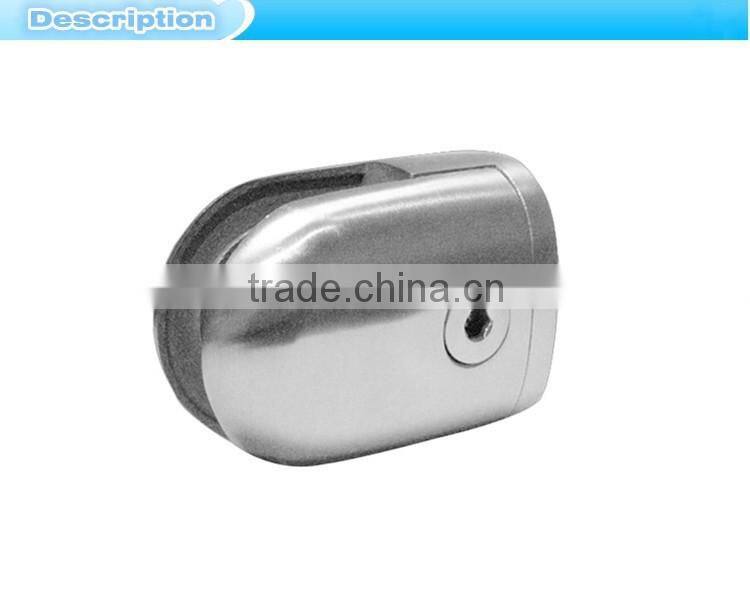 balcony stainless steel glass to wall bracket