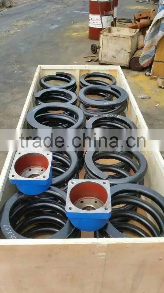 Drilling rig kelly bar parts shock absorbering spring