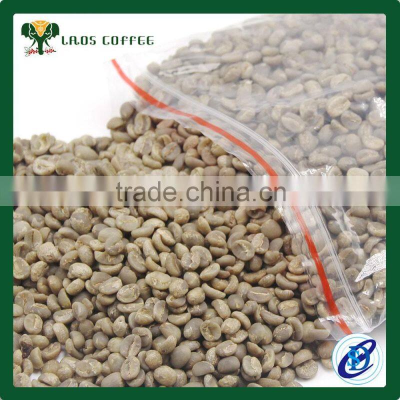 Natural Processed Coffee Green Beans from Laos