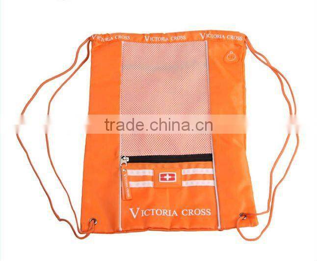 Factory direct! 2016 new ployester cylinder shape sports bag