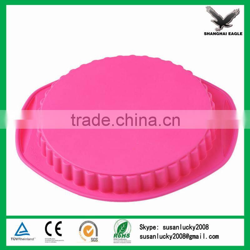Silicone Rubber Cake Mold of Heart Shape