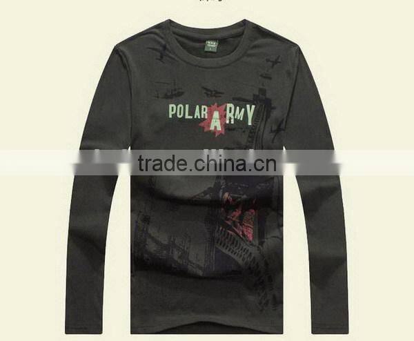 Low price stylish custom design logo imprint men t-shirt