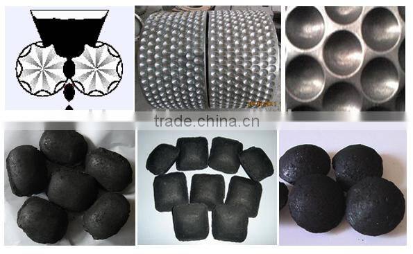 Different shapes high pressure ball press machine from charcoal/coal powder