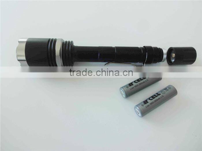 Timely service cheap flashlight torch t6 flashlight