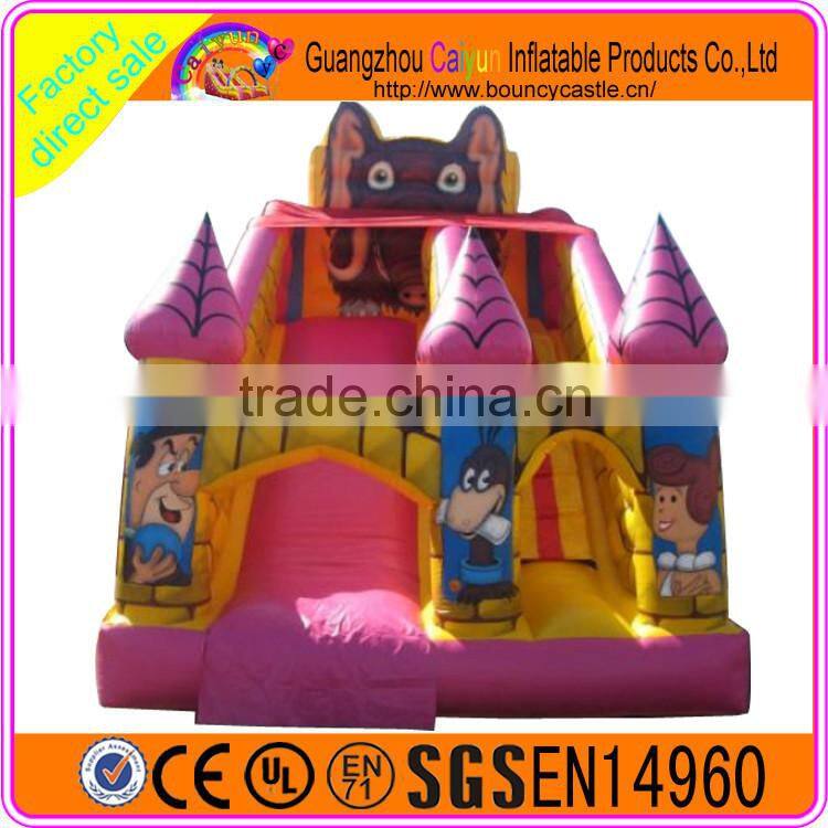 OEM inflatable slide for sale, outdoor inflatable slide dry on playground