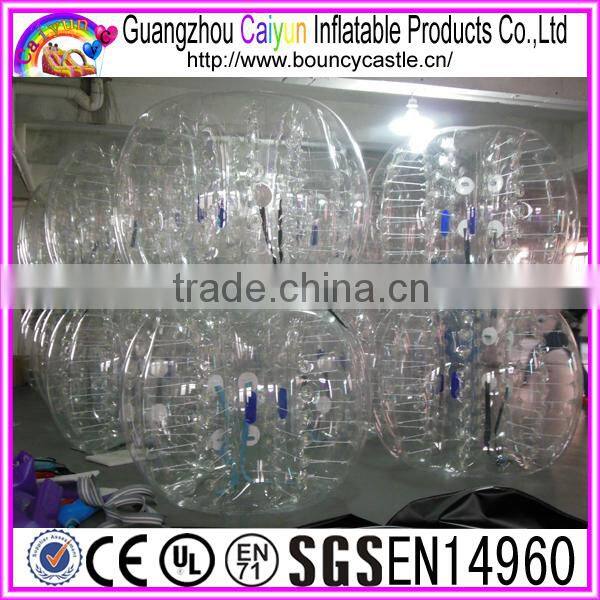 Brand new human size inflatable body bumper bubble ball for kids and adults