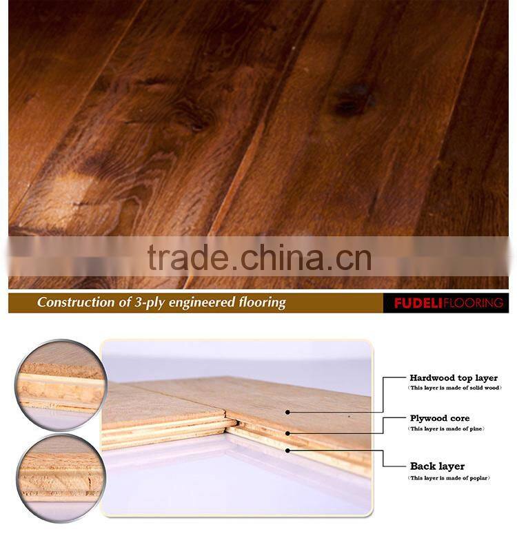 Great Quality Grade AB FSC Certified Classic design engineering flooring