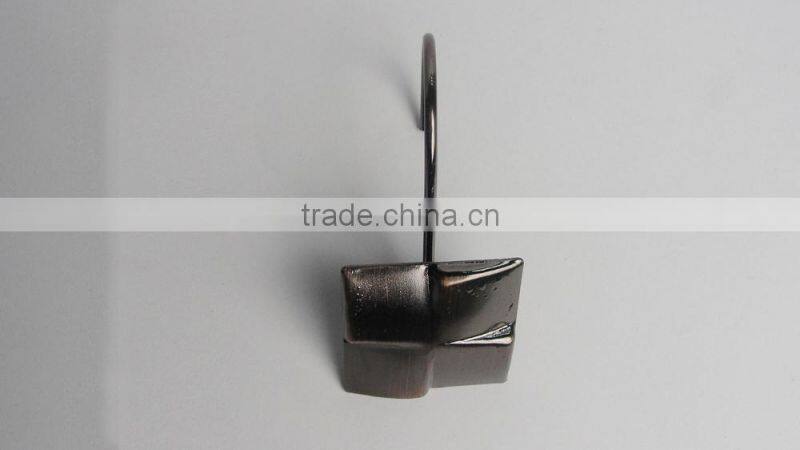 2015 Hot sale shower curtain hooks set for bathroom , best price shower curtain hooks/ custom shower curtain Hooks