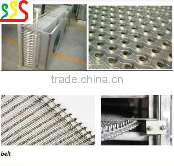 iqf spiral freezer with compact structure