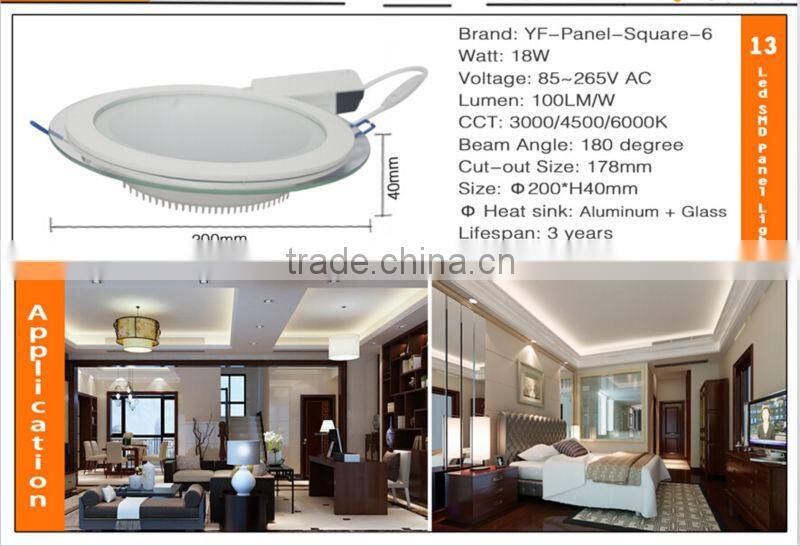 Square Round LED slim Panel Lighting Price,LED Panel Lighting