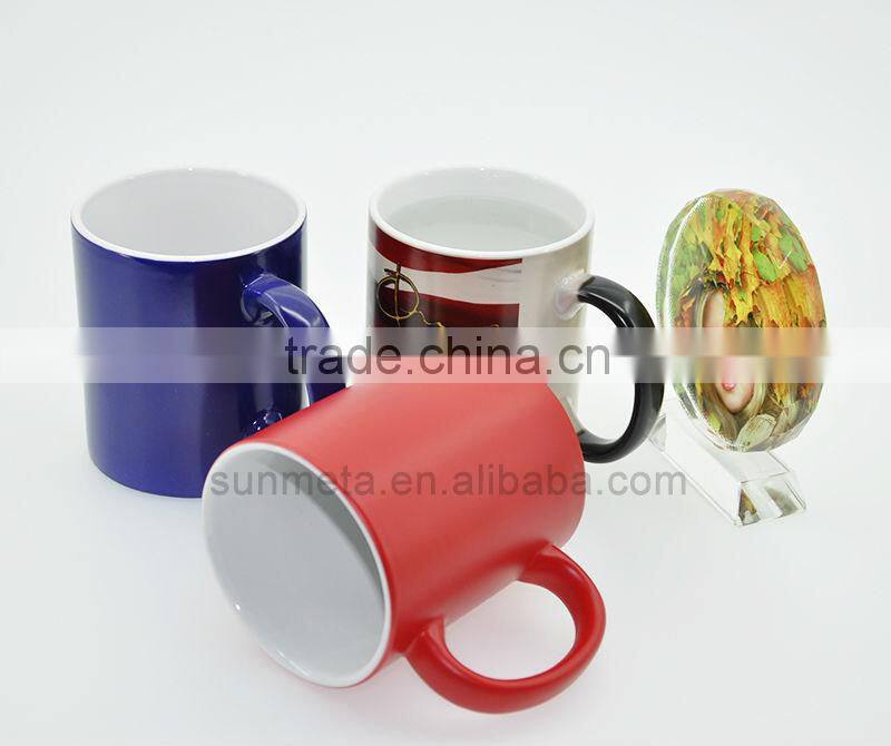 Sunmeta magic coffee mug for sublimation, color changing cup