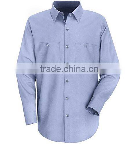 man fitted flame resistant work shirts