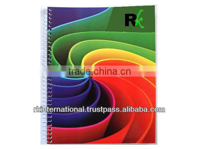 One Subject Notebook with spiral bound
