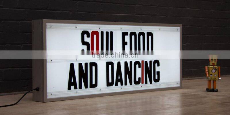 metal letter lights Acrylic Led Letters