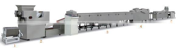 Different shapes biscuit processing line