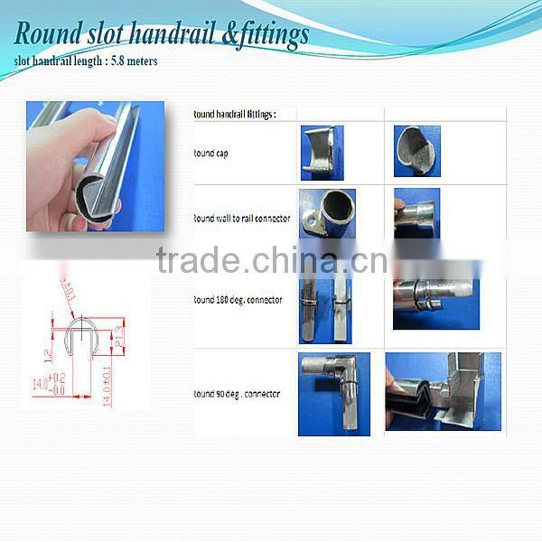 slotted mini top rail for 12mm laminated glass deck railing designs